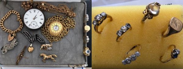 Jewellery stolen during Boarhunt burglary