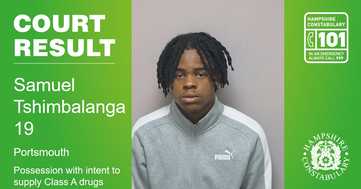 Drug dealer sentenced for Class A drugs supply in Portsmouth