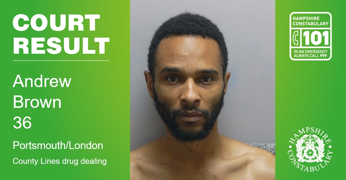 London man sentenced for running County Line drugs network between London and Portsmouth