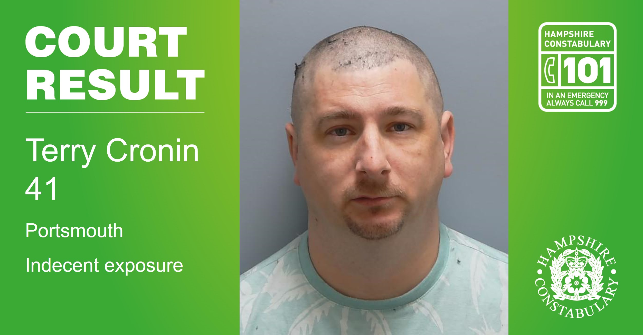    Portsmouth man sentenced to more than two years in prison for indecent exposure