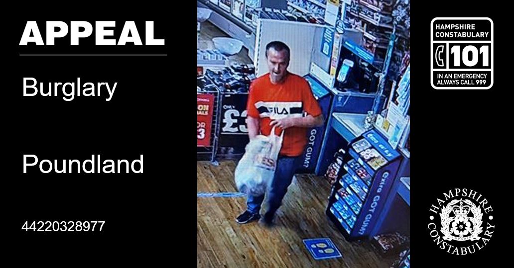 Poundland burglary appeal