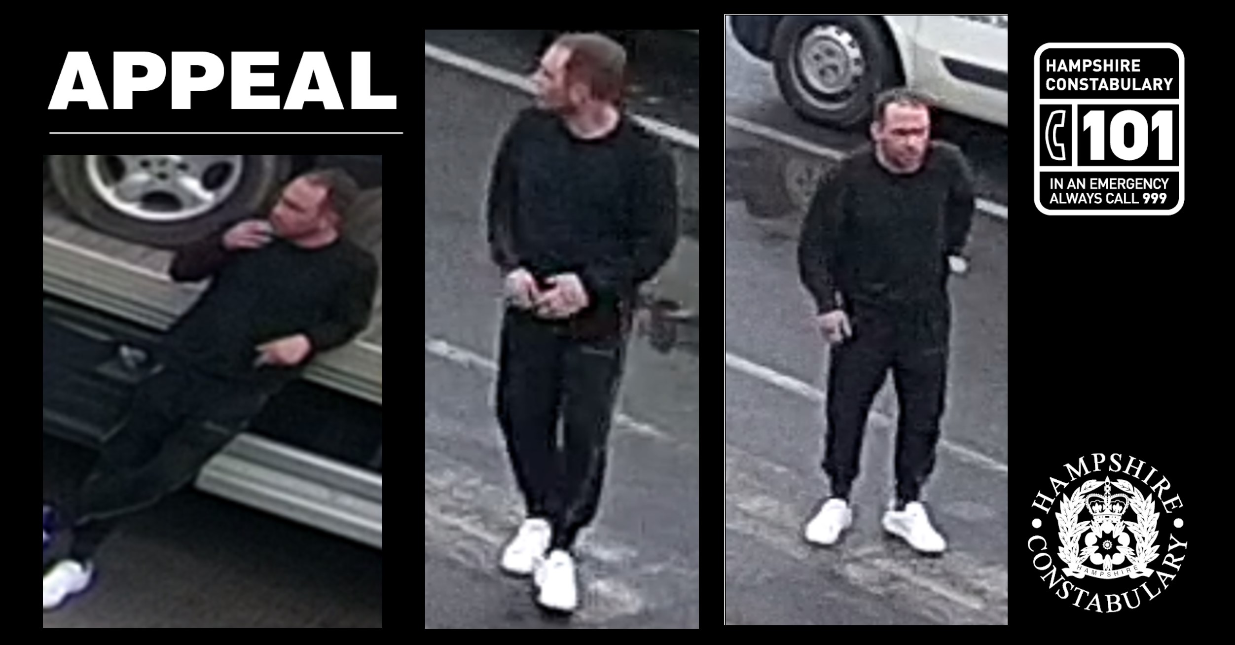 Appeal for information following vehicle theft in Southwick