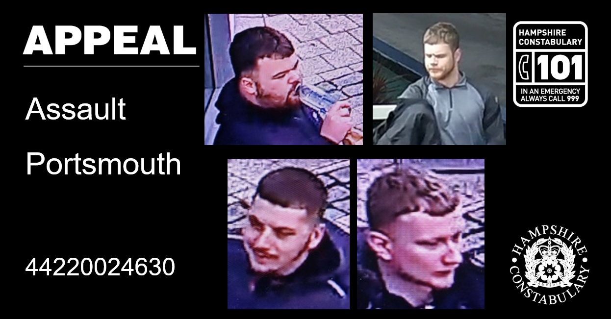 Appeal for information following assault in Portsmouth