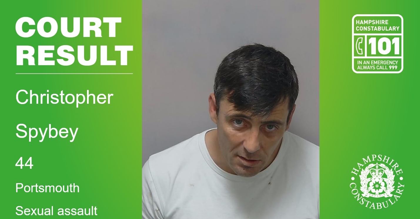 Man sentenced for sexual assault on a woman in Portsmouth