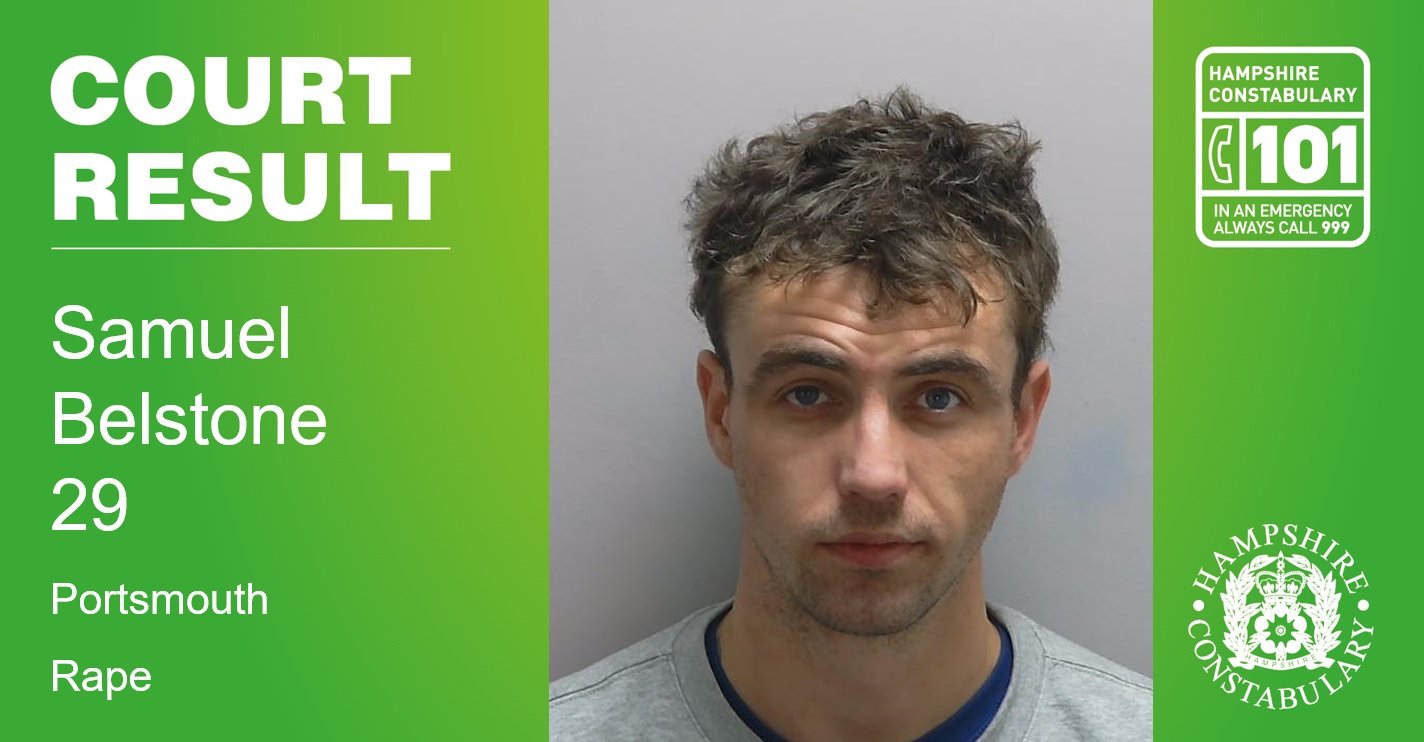 Man sentenced to ten years in prison for rape of 22-year-old woman in Portsmouth