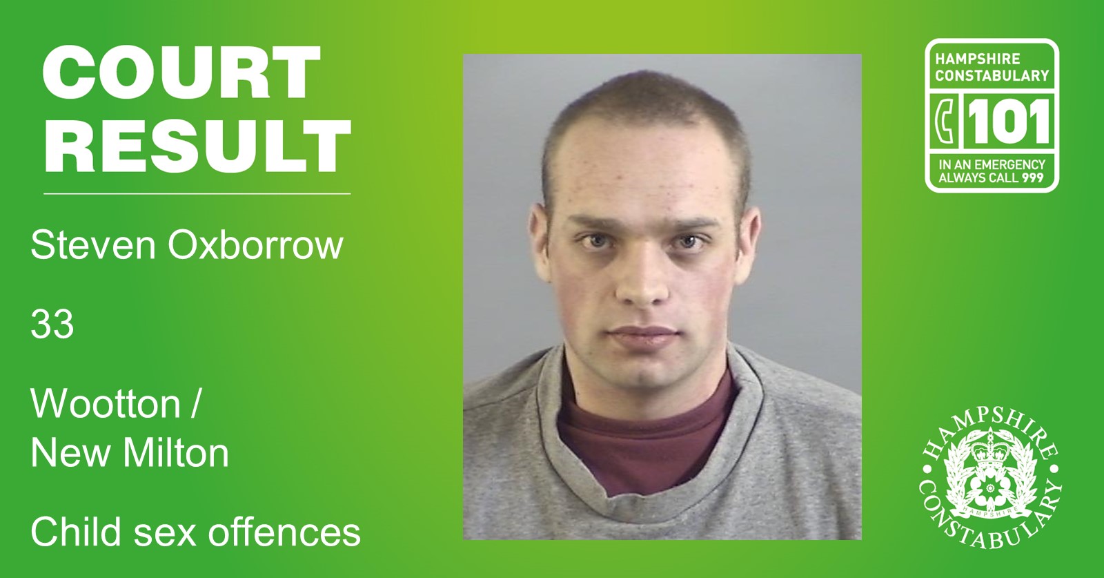 Man jailed for 13 years after being convicted of a string of child sex offences across the New Forest