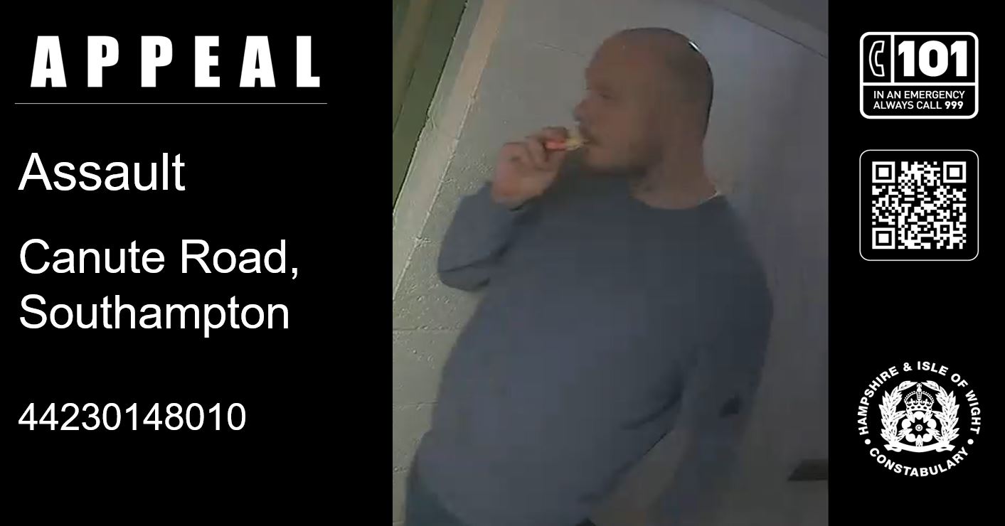 CCTV image issued following assault in Southampton