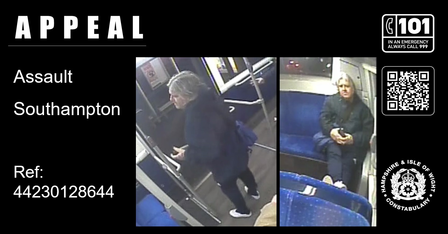 Officers appeal for information following assault on Southampton bus