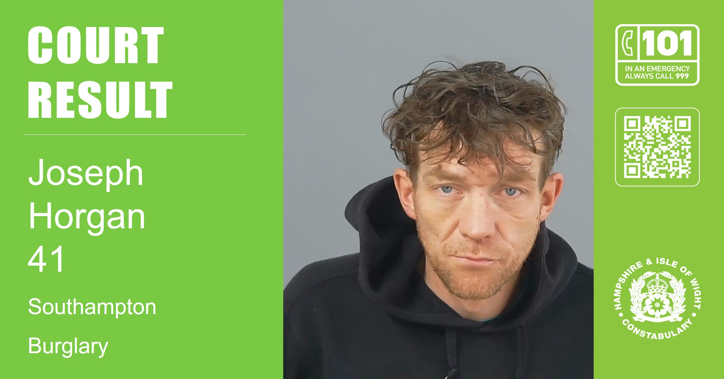 Man jailed for burgling same Southampton property twice in one night