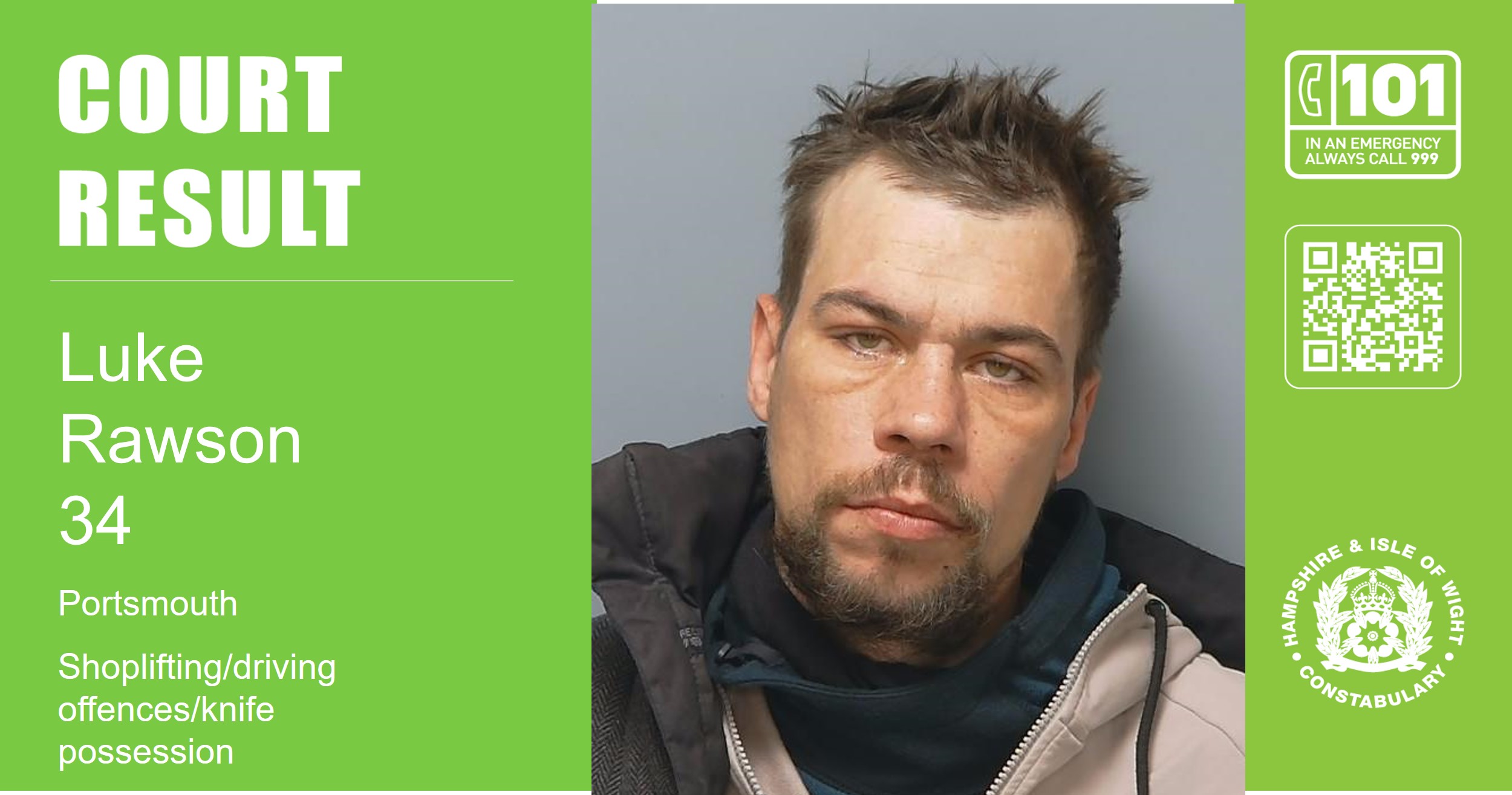 Prolific Portsmouth shoplifter sentenced for thefts across city stores