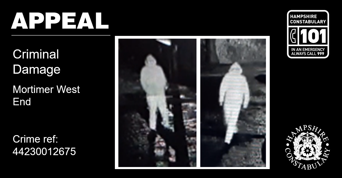 Two CCTV images of man in light clothing