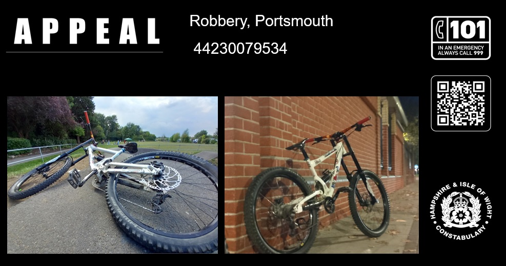 Appeal for witnesses following robbery in Portsmouth