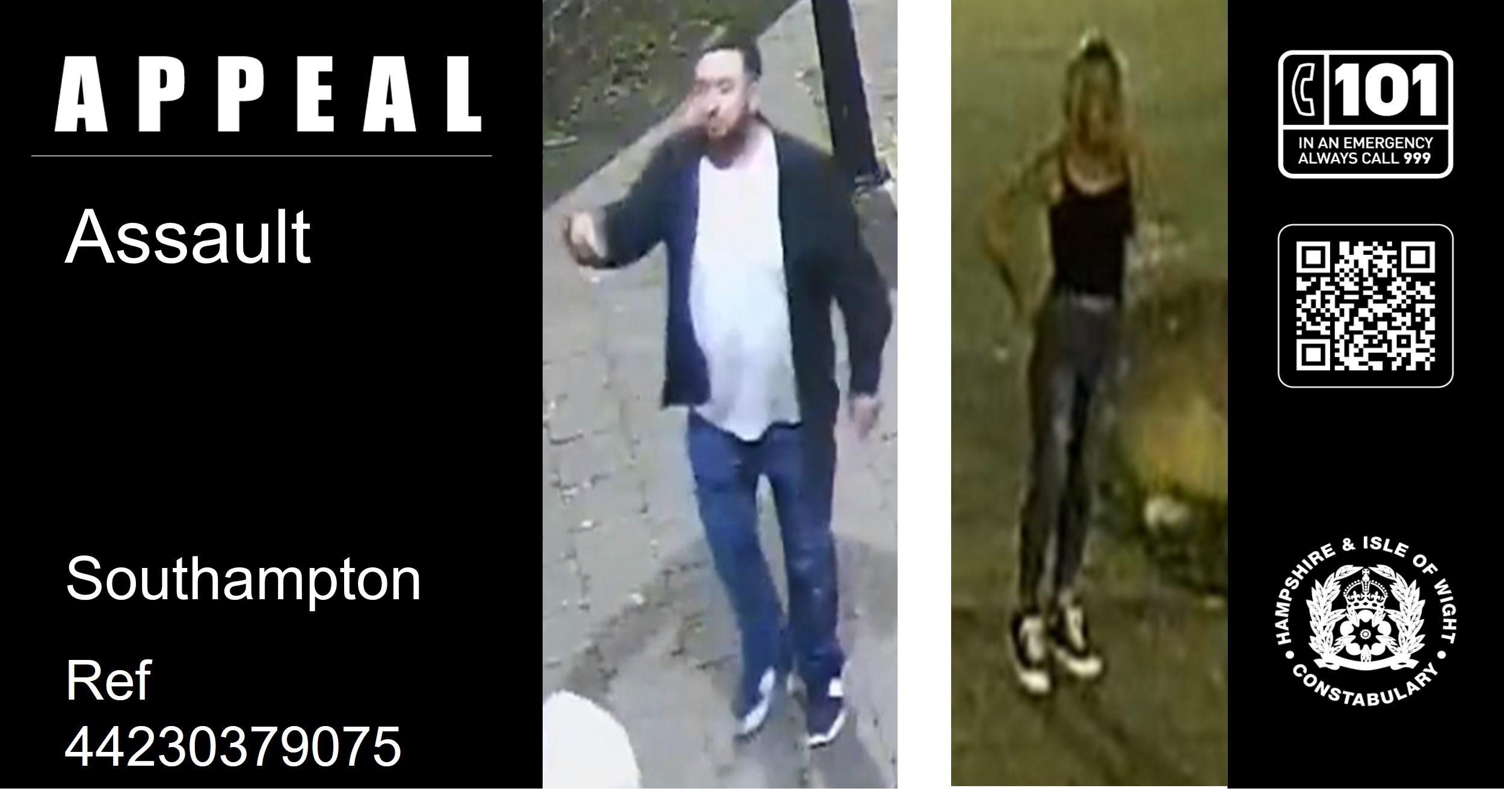 Appeal for information following Southampton assault