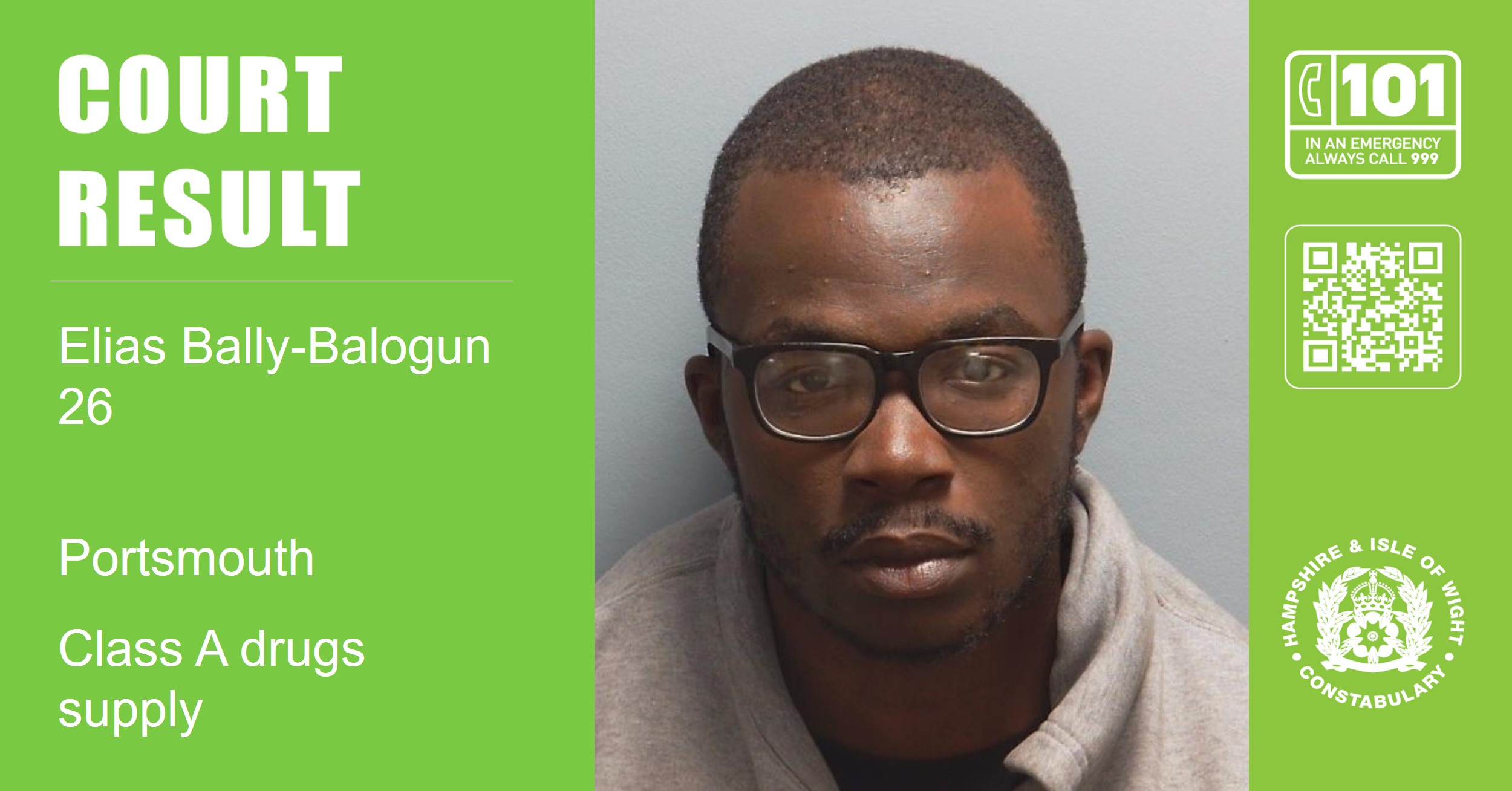 Kent man jailed for Class A drugs supply in Portsmouth