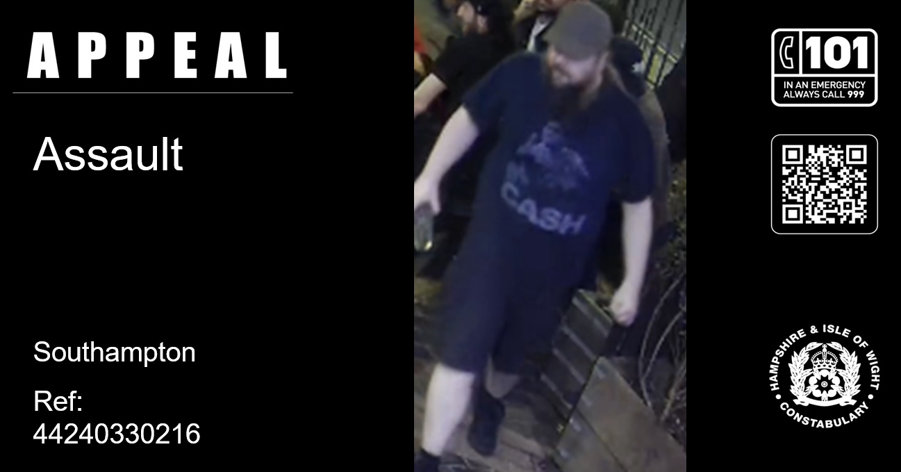 Image released in Southampton assault investigation