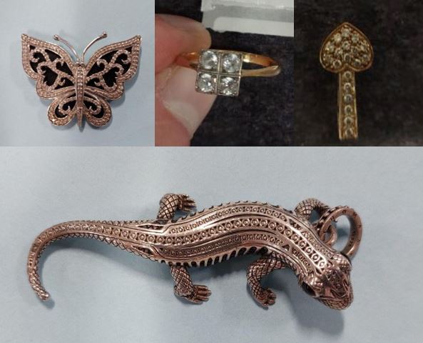 Do these items of jewellery belong to you?