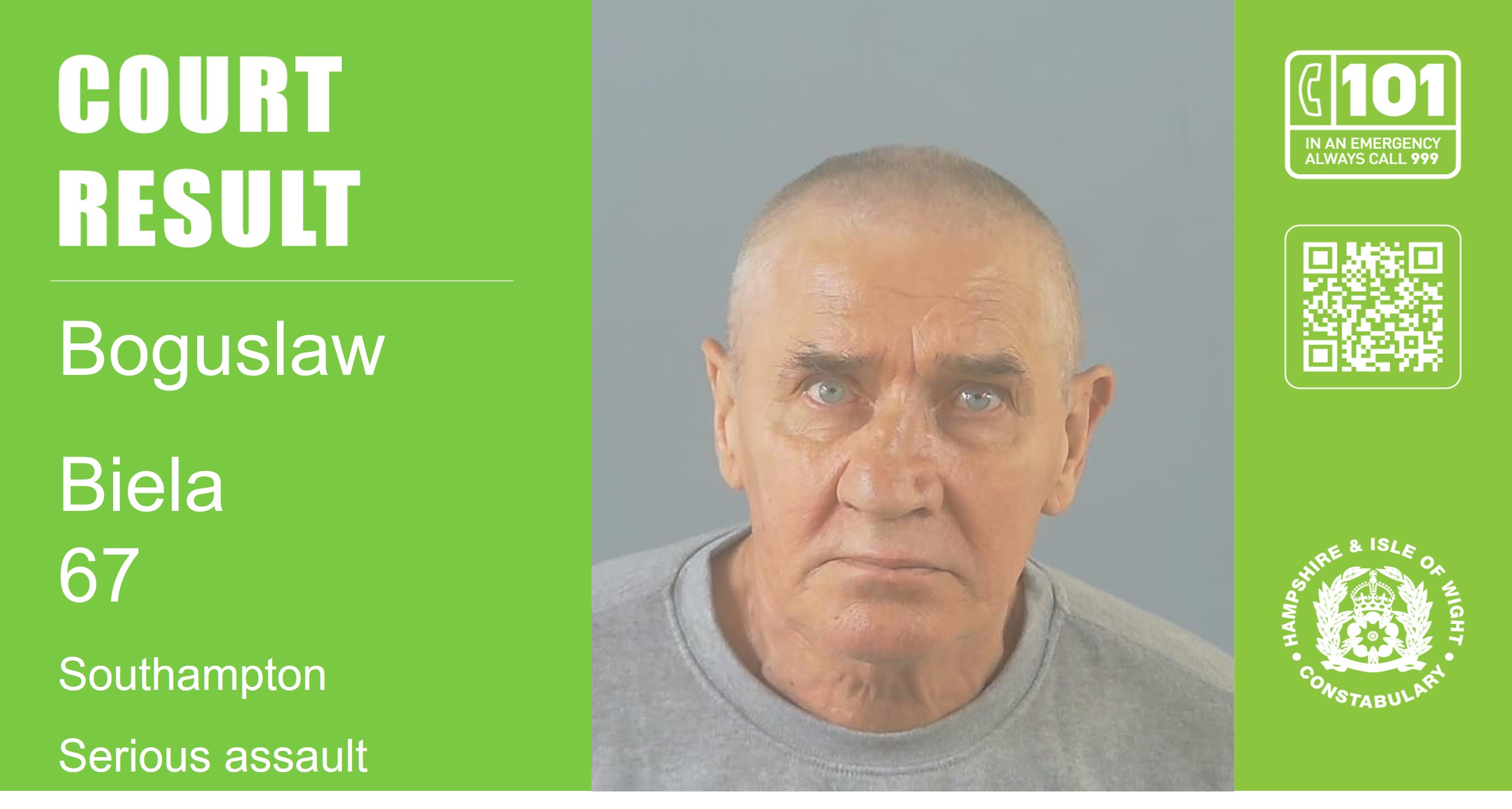 Man jailed following serious assault at Southampton address
