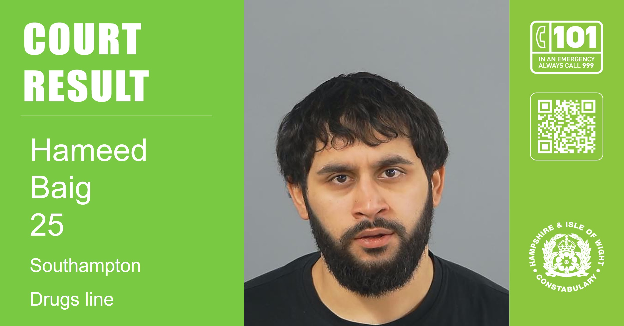London man jailed for running drugs line in Southampton