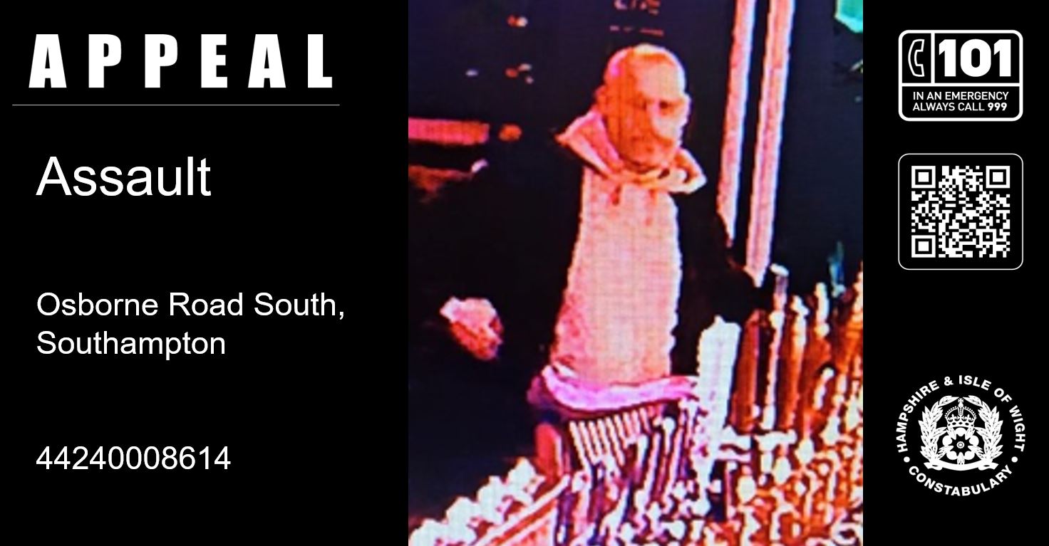  CCTV appeal after man assaulted in Southampton