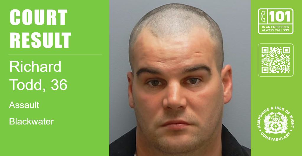 Man, 36, jailed for five years after attacking three men and two women in Blackwater pub