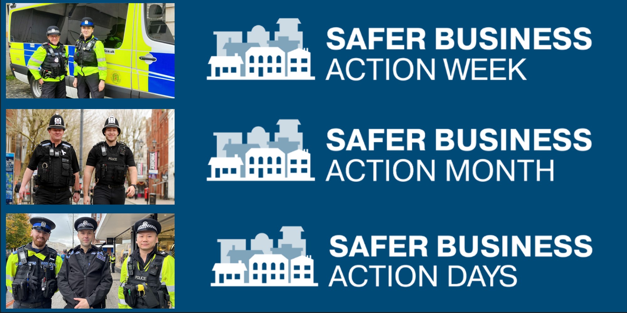 Hampshire & Isle of Wight Constabulary support national Safer Business Action week with activity across the county