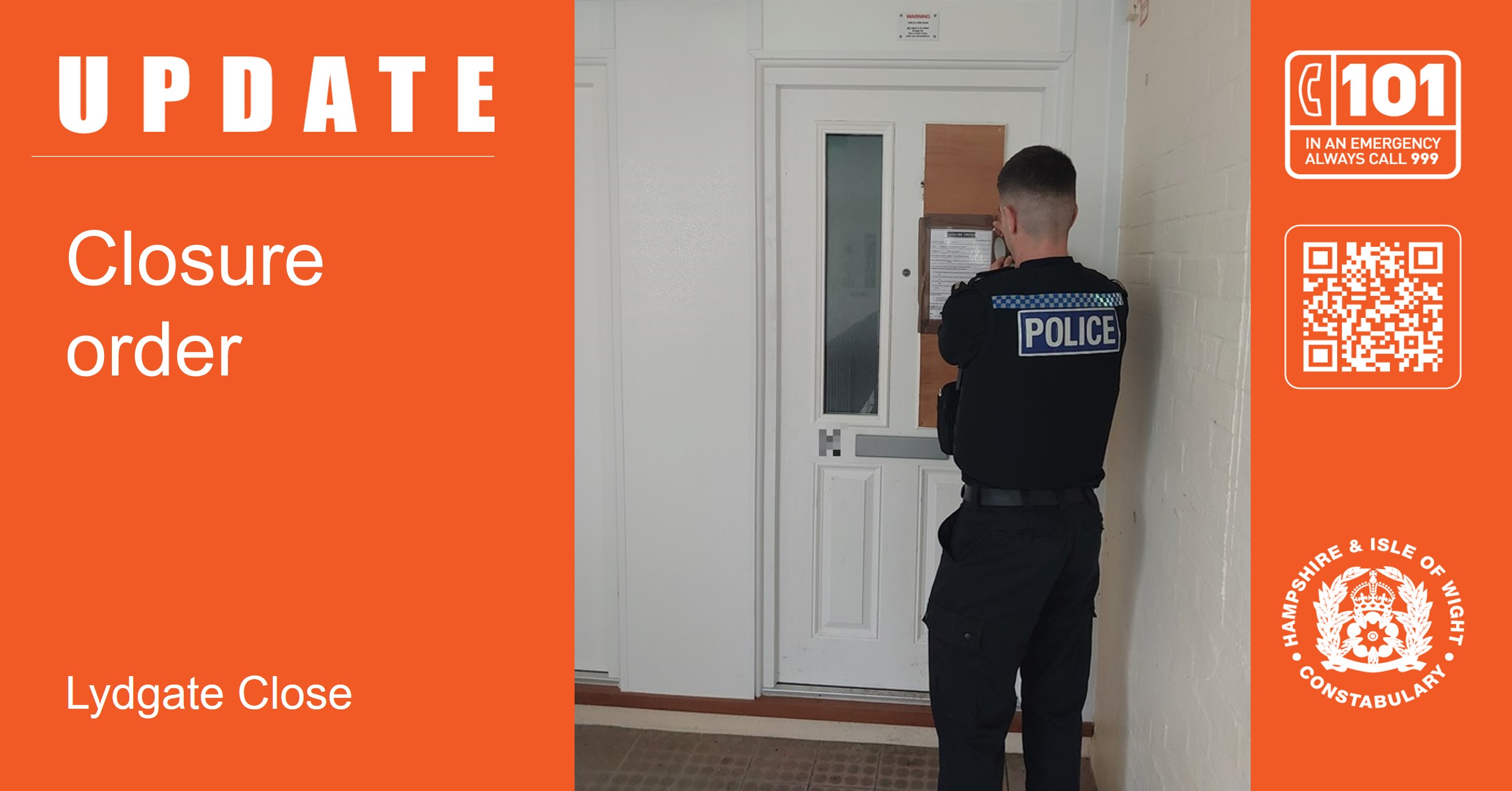 Southampton address linked to drug use, violence and anti-social behaviour sealed shut following closure order application