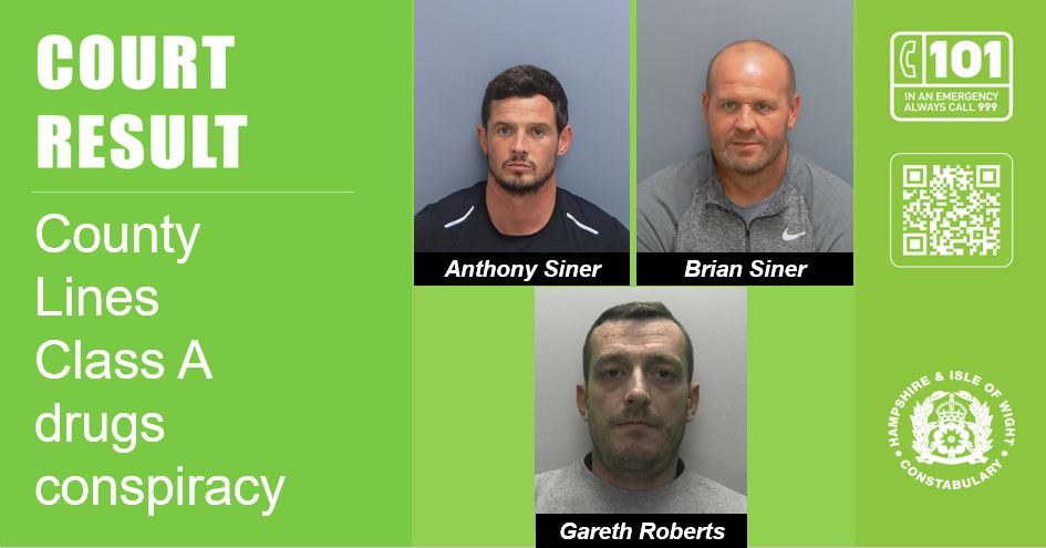 Two brothers who led a large scale County Lines drugs conspiracy between Liverpool, Gosport & Plymouth have been jailed