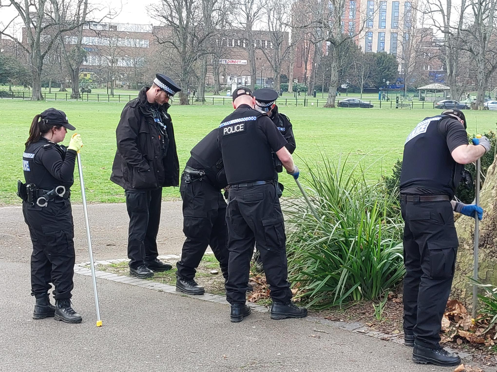 Knives and suspected drugs taken off Southampton's streets in St Mary's knife sweep