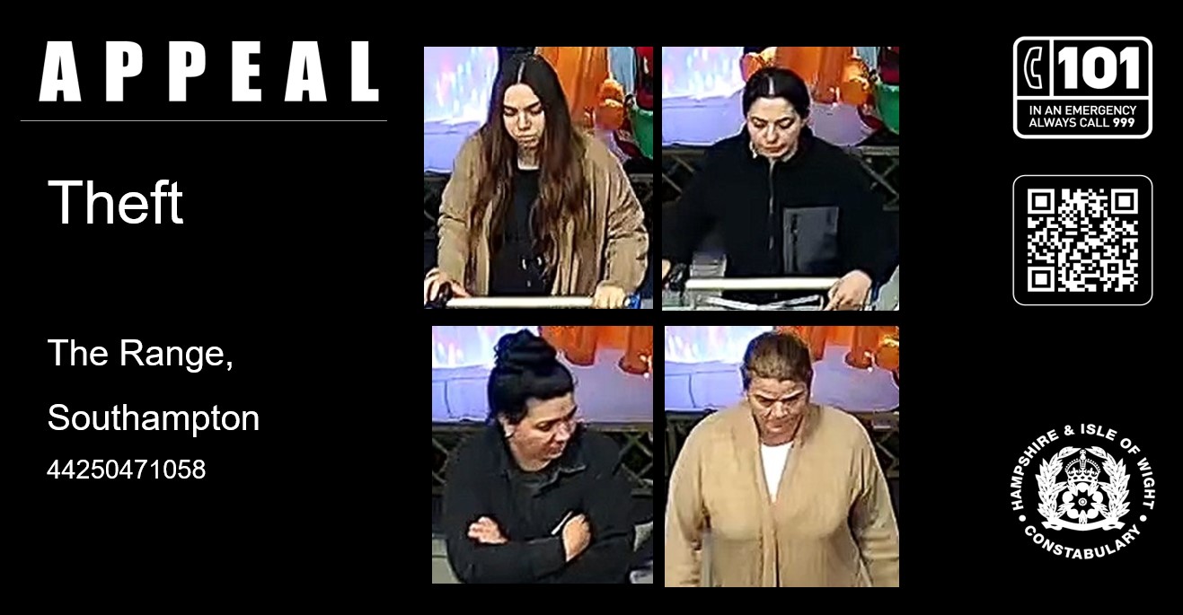 Appeal following theft from The Range