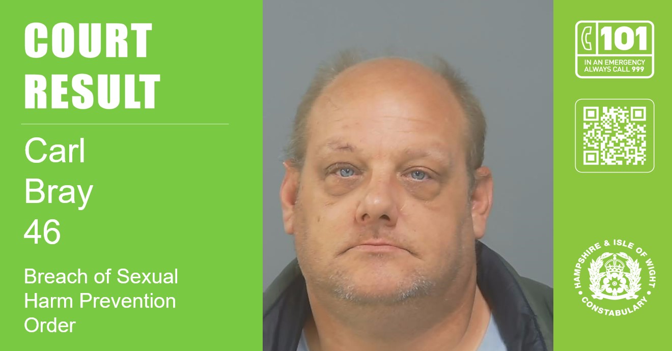 Convicted sex offender jailed for breaching court order