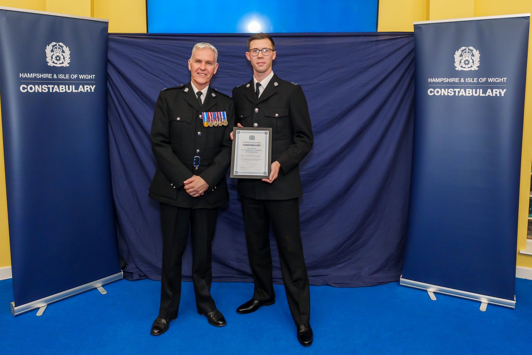 RESIZED Insp Rob Mitchell and PC Josh Pearce.jpg