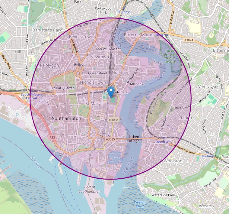 Dispersal Order in place in Southampton tomorrow as part of policing plans for football match