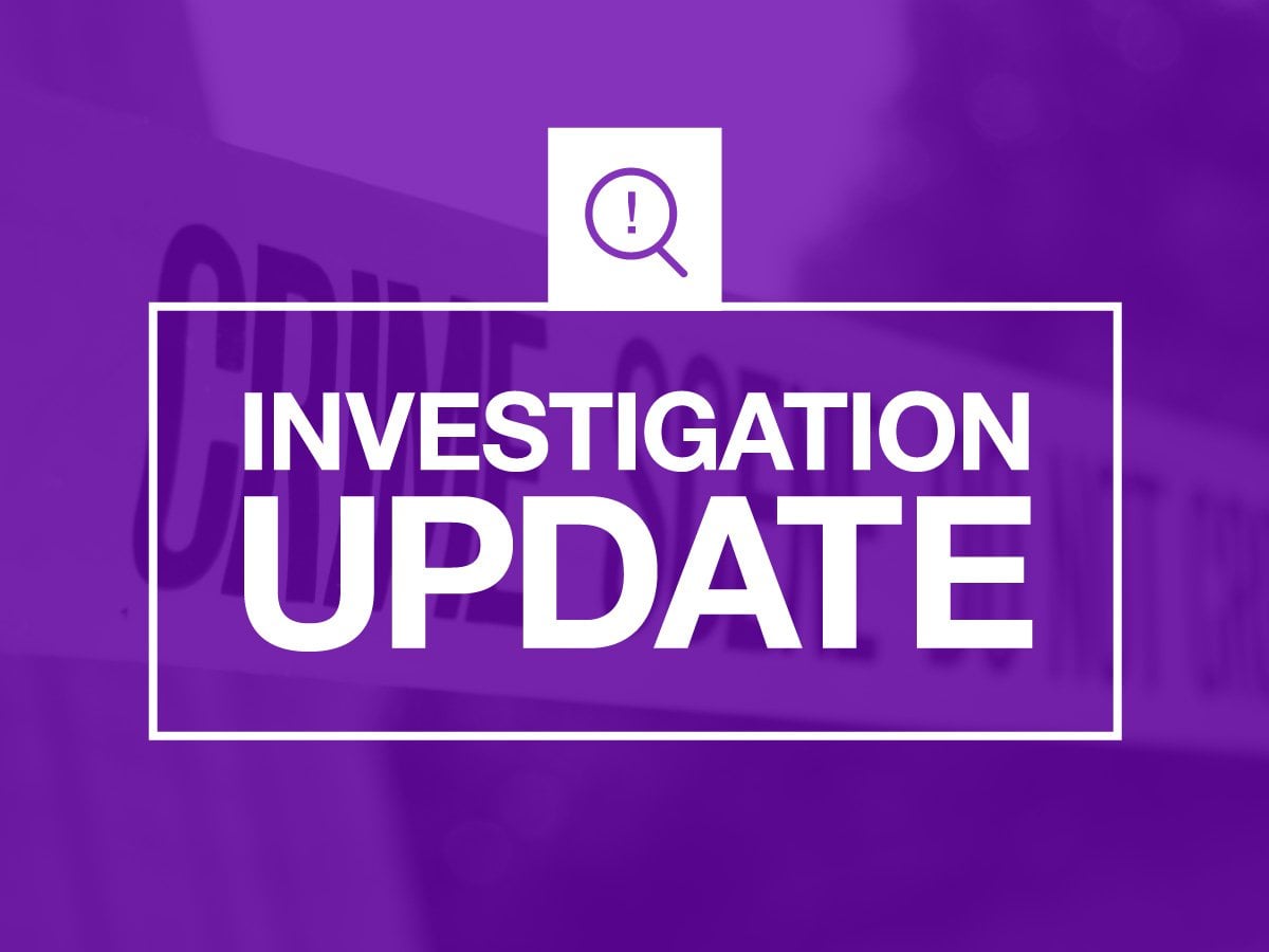 Investigation update graphic