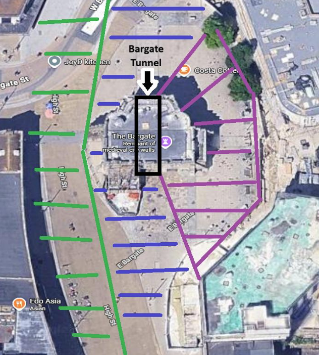 Map Target Drawing Message from District Commander ahead of protests in Southampton ...