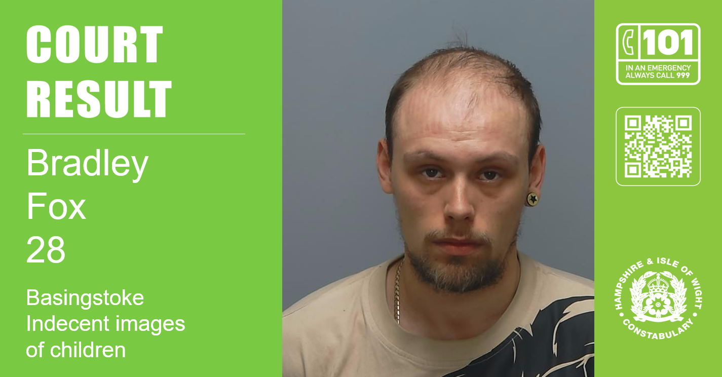 Basingstoke man jailed for sharing child sex abuse material