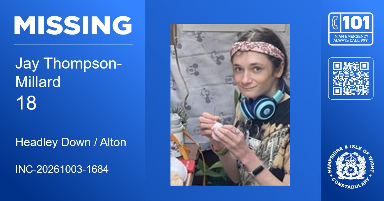 Can you help us find missing Jay Thompson-Millard?
