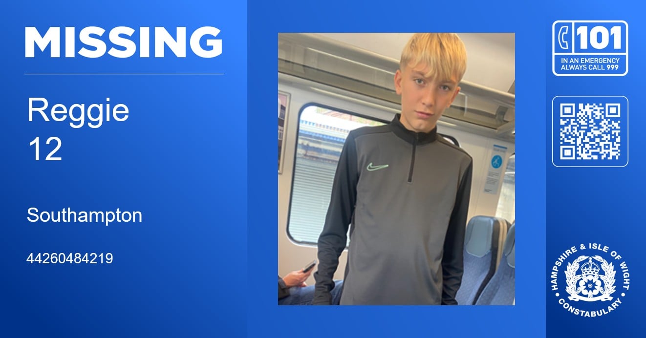 Can you help us find missing Reggie?