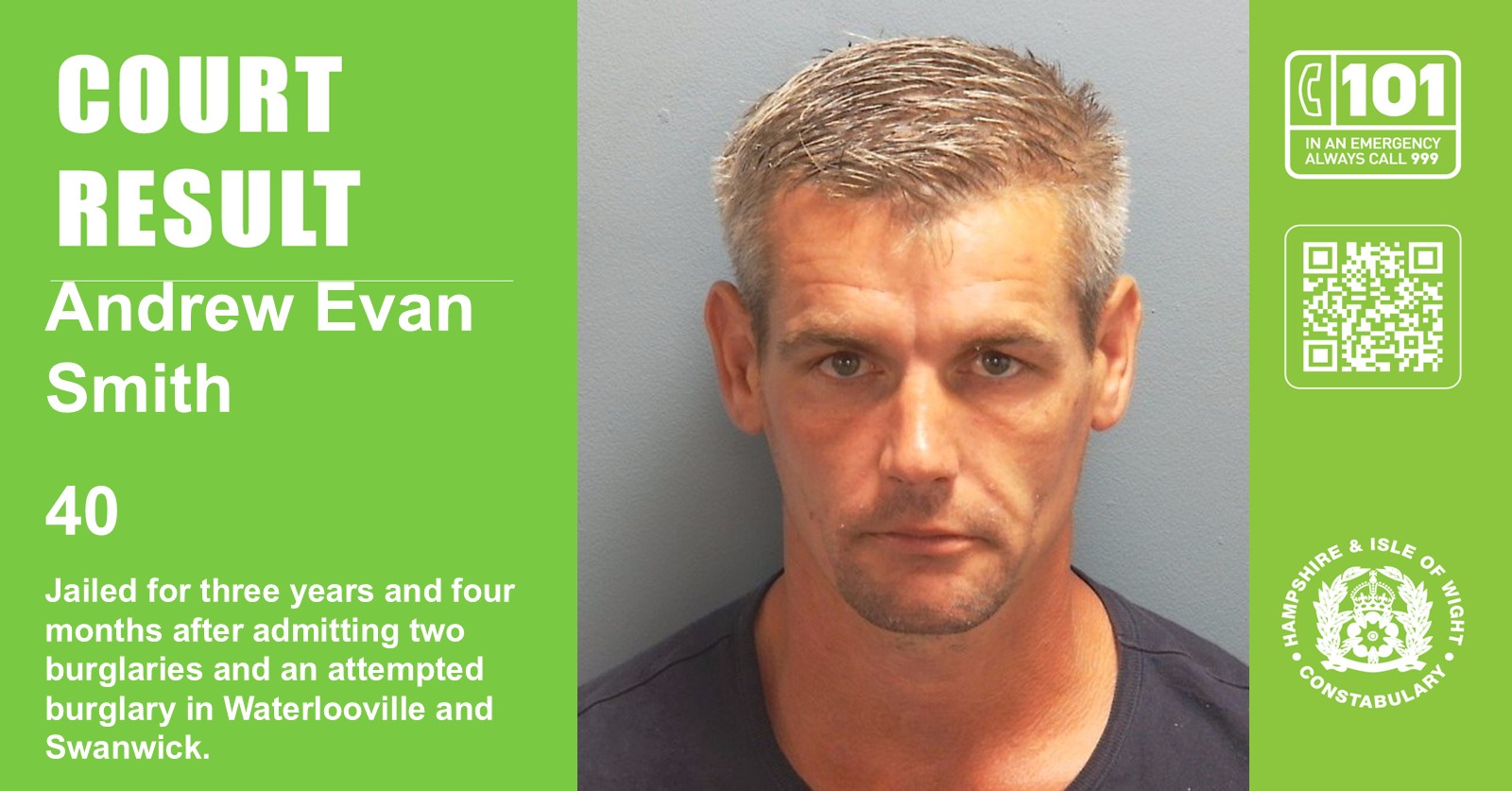 Andrew Smith custody image