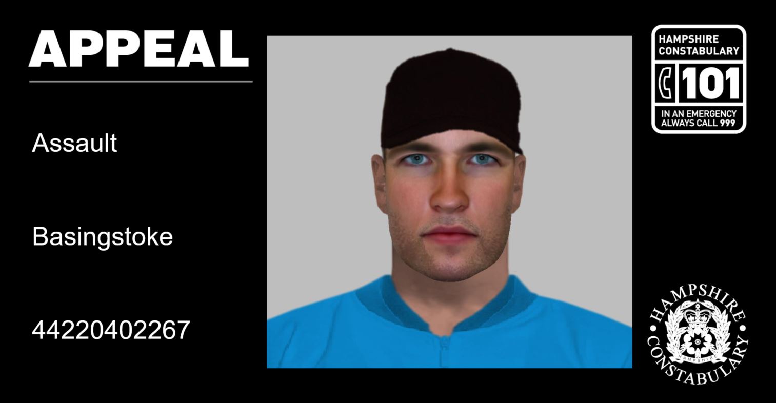 E-fit released as part of Basingstoke assault investigation 