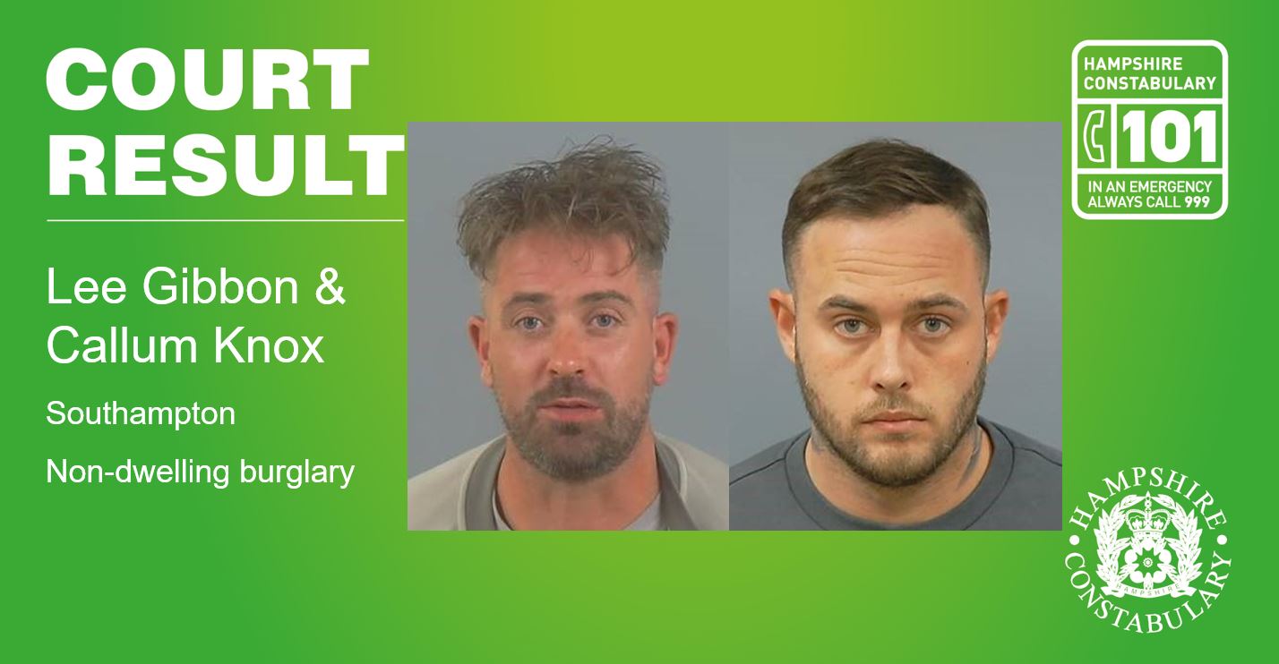 Two men jailed after stealing £247,000 worth of watches