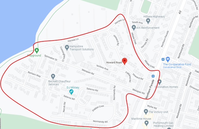 Officers tackling anti-social behaviour in Hilsea issue dispersal order in the Howard Road area