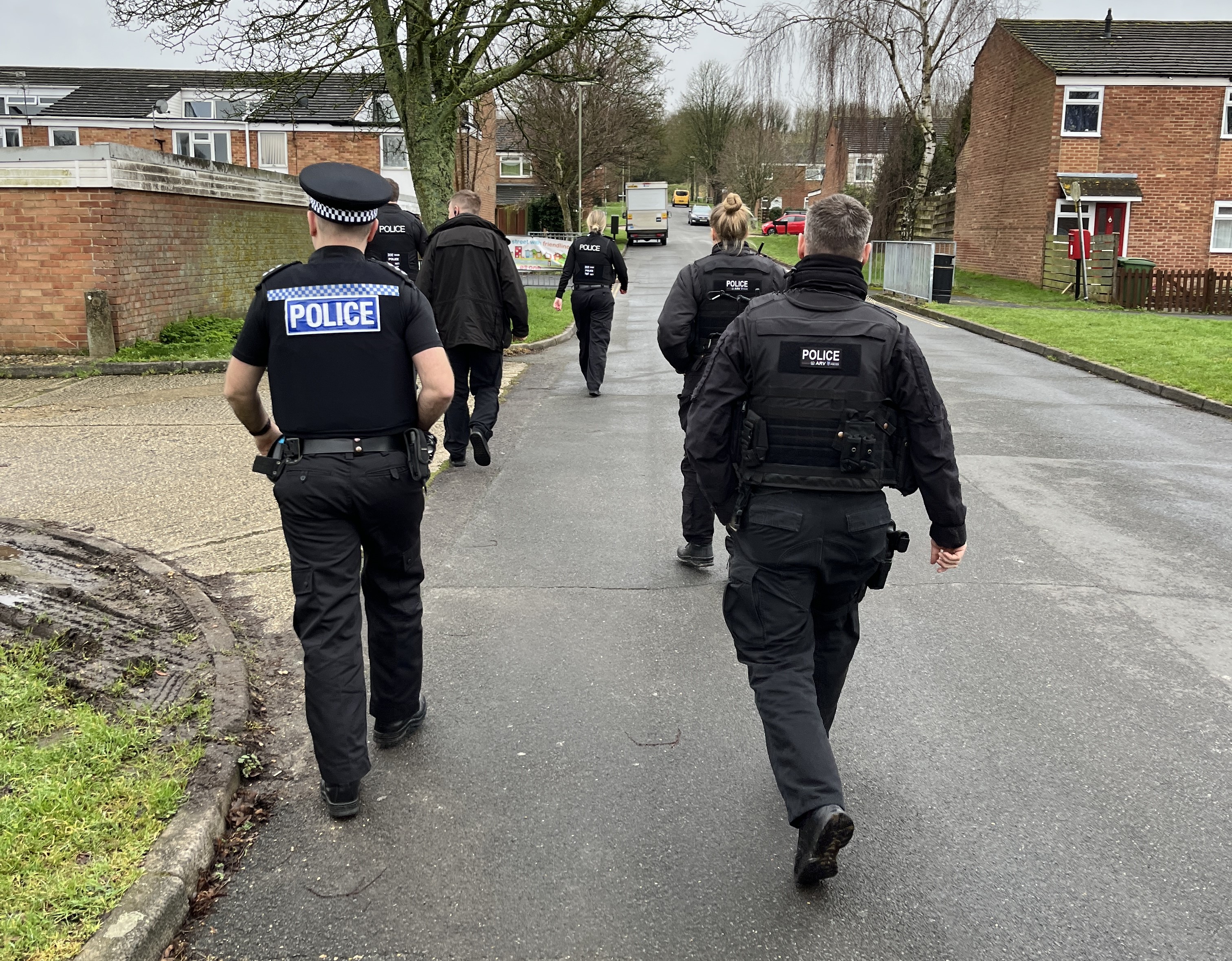 Officers patrol Buckskin and South Ham and arrest man on suspicion of drug driving 