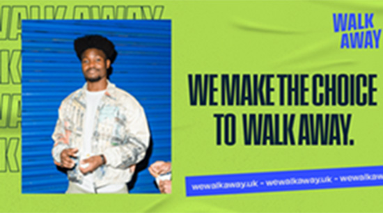We Walk Away from Violence, so everyone can.